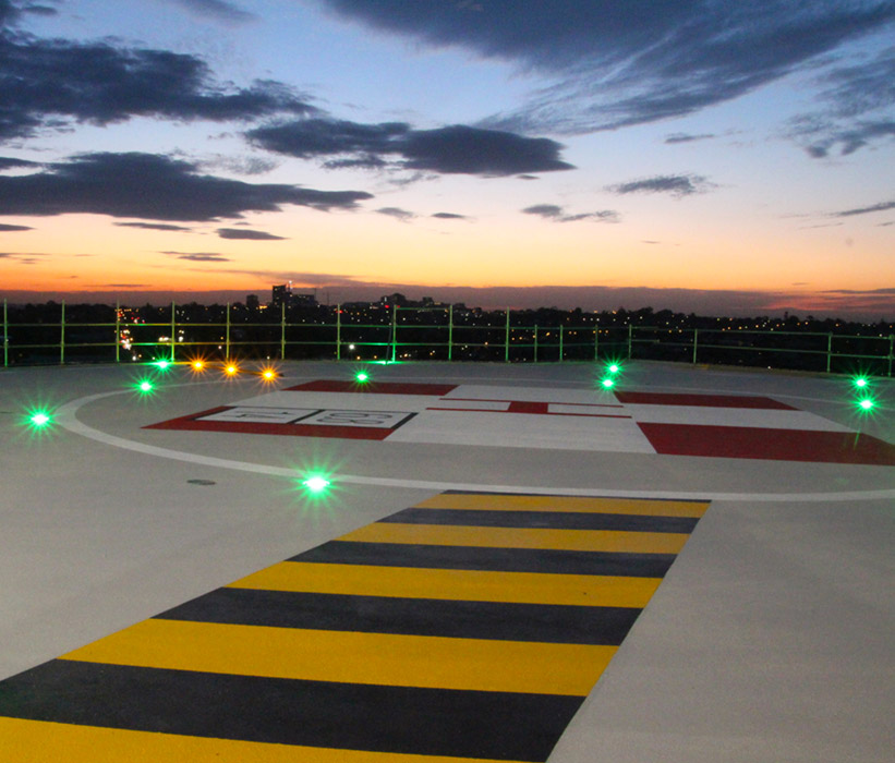 Inset Helipad Lighting Avlite Systems